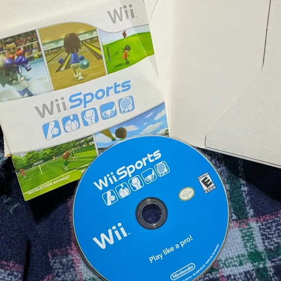 WII SPORTS 🔥 Nintendo Wii Complete Game In Box | VG+ - Picture 2 of 4